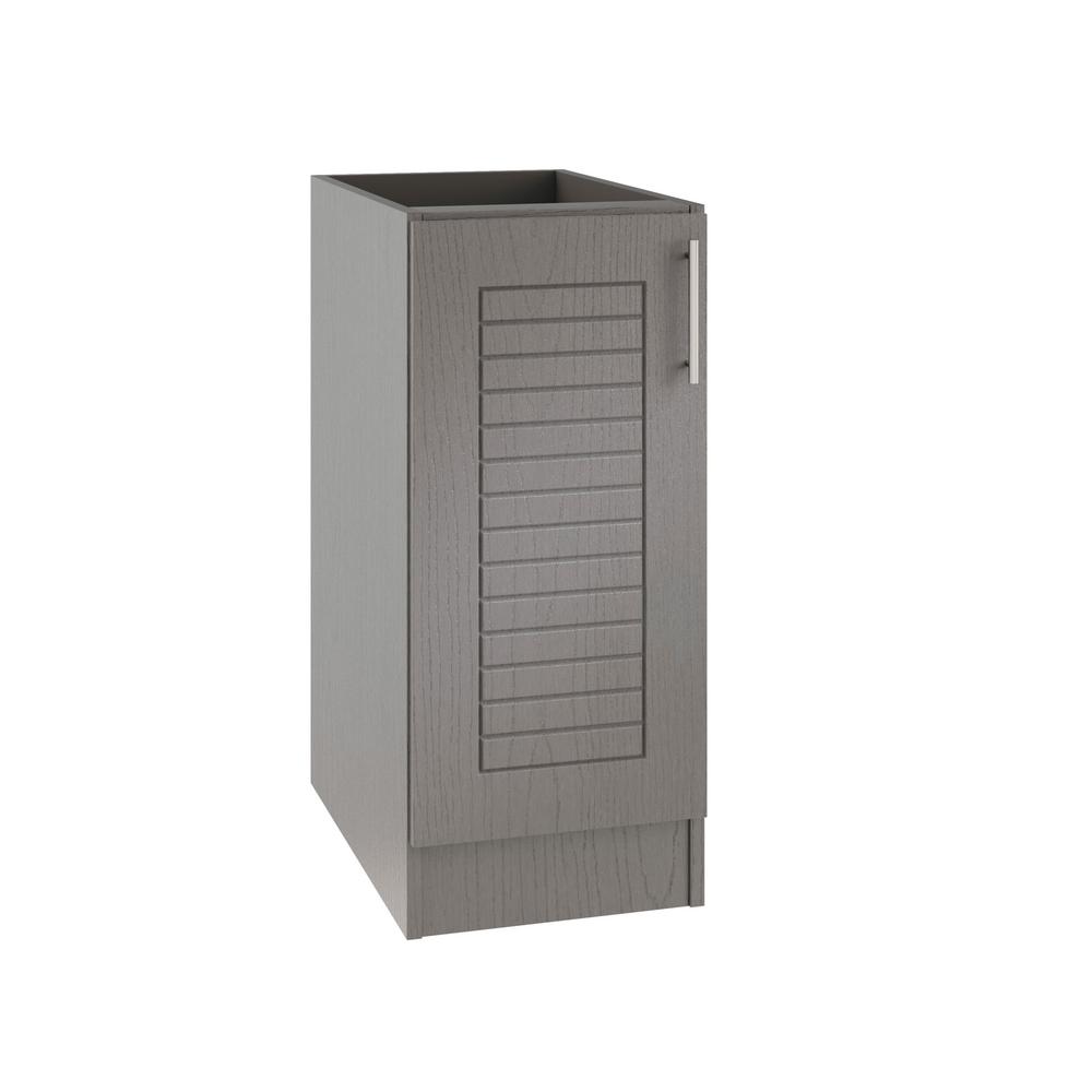 Key West Base Cabinets in Rustic Gray - Kitchen - The Home Depot