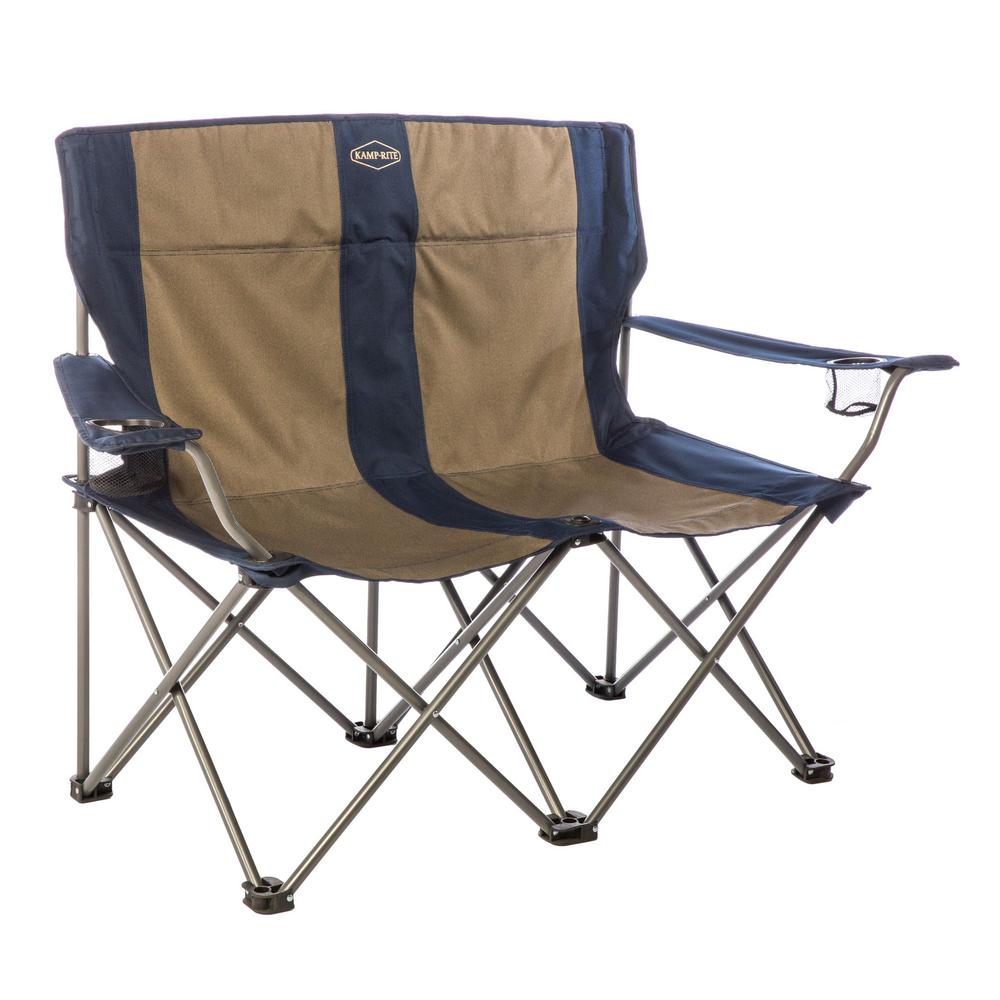 double camping chair