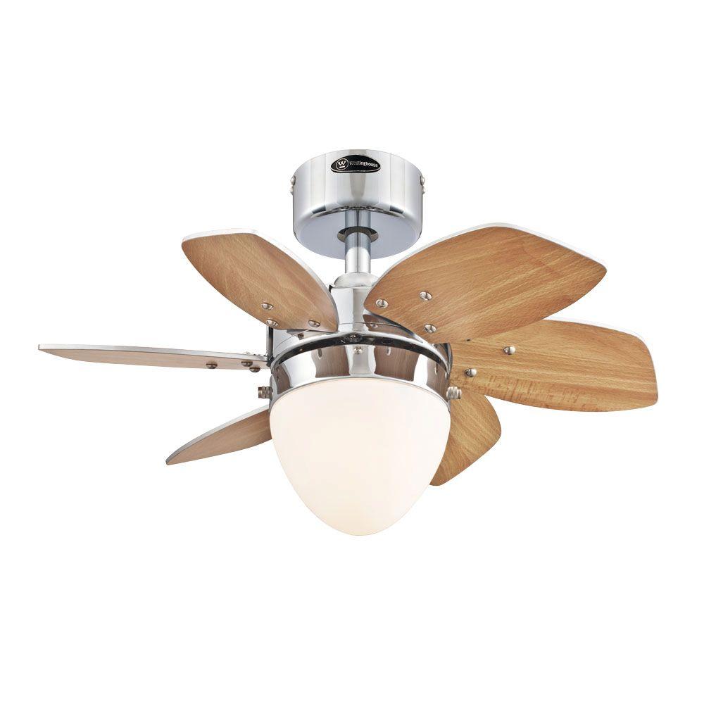 Westinghouse Origami 24 In Indoor Chrome Finish Ceiling Fan