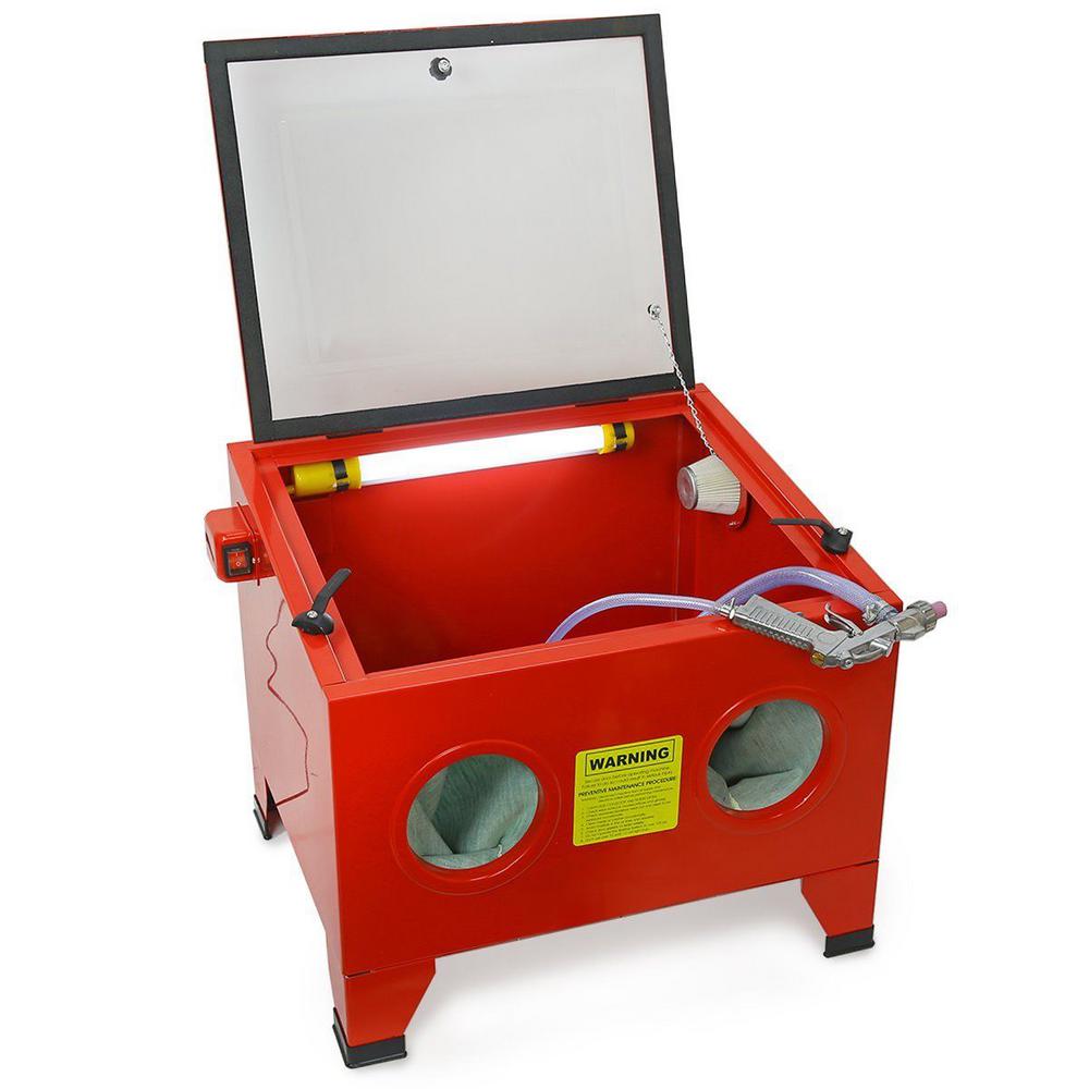 Amazon Com Portable Air Sandblaster 5 Gallon Air Media Abrasive Blasting Tank Sand Blaster Durable Skroutz Kitchen Dining