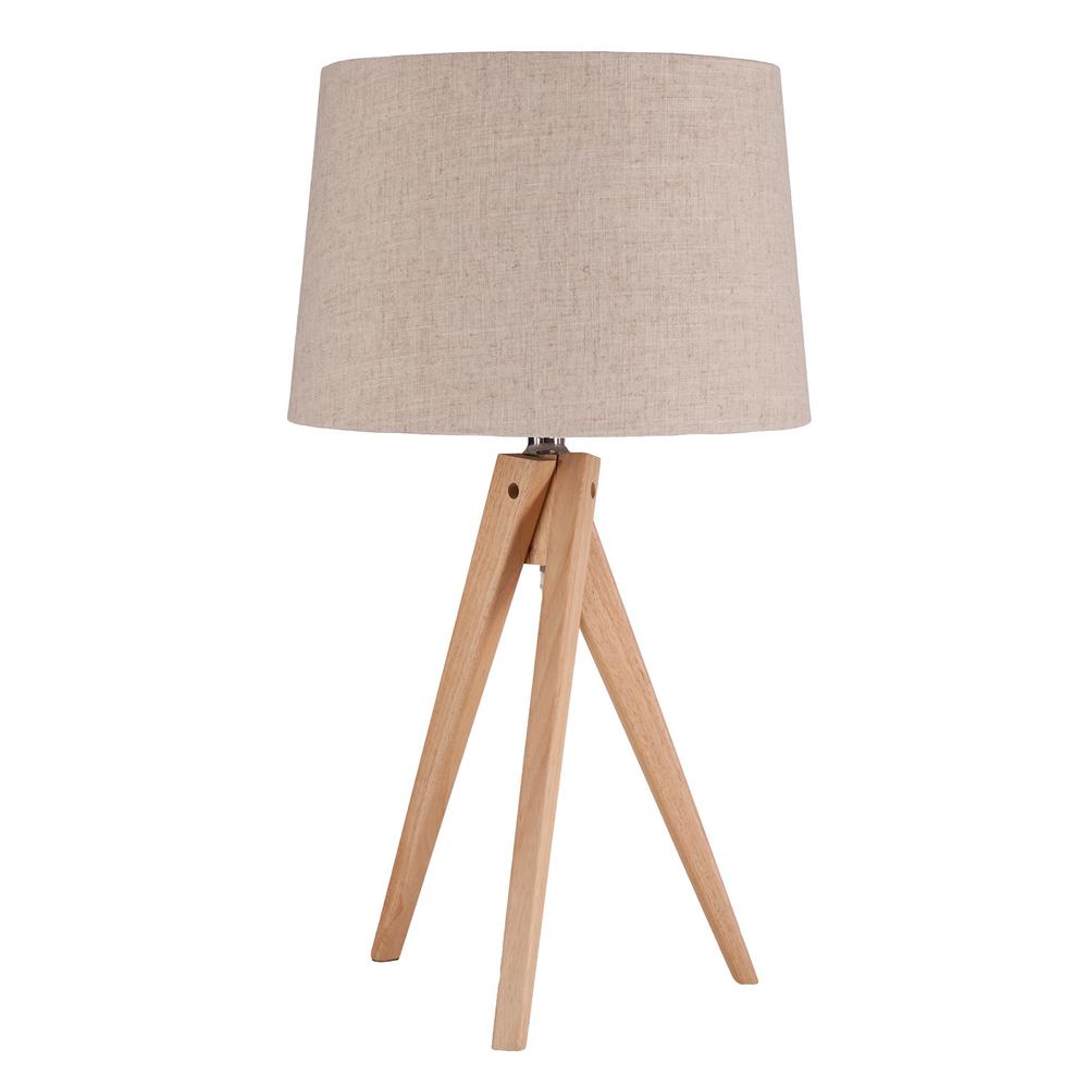 Tucker 26 In Bamboo Finish Table Lamp Hd88425 The Home Depot Bamboo Finish Table Lamp