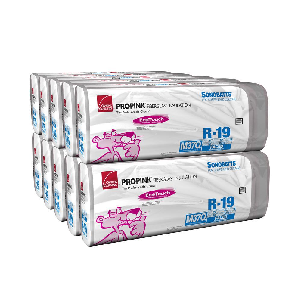 Owens Corning R11 EcoTouch PINK Unfaced Fiberglass Sound Attenuation