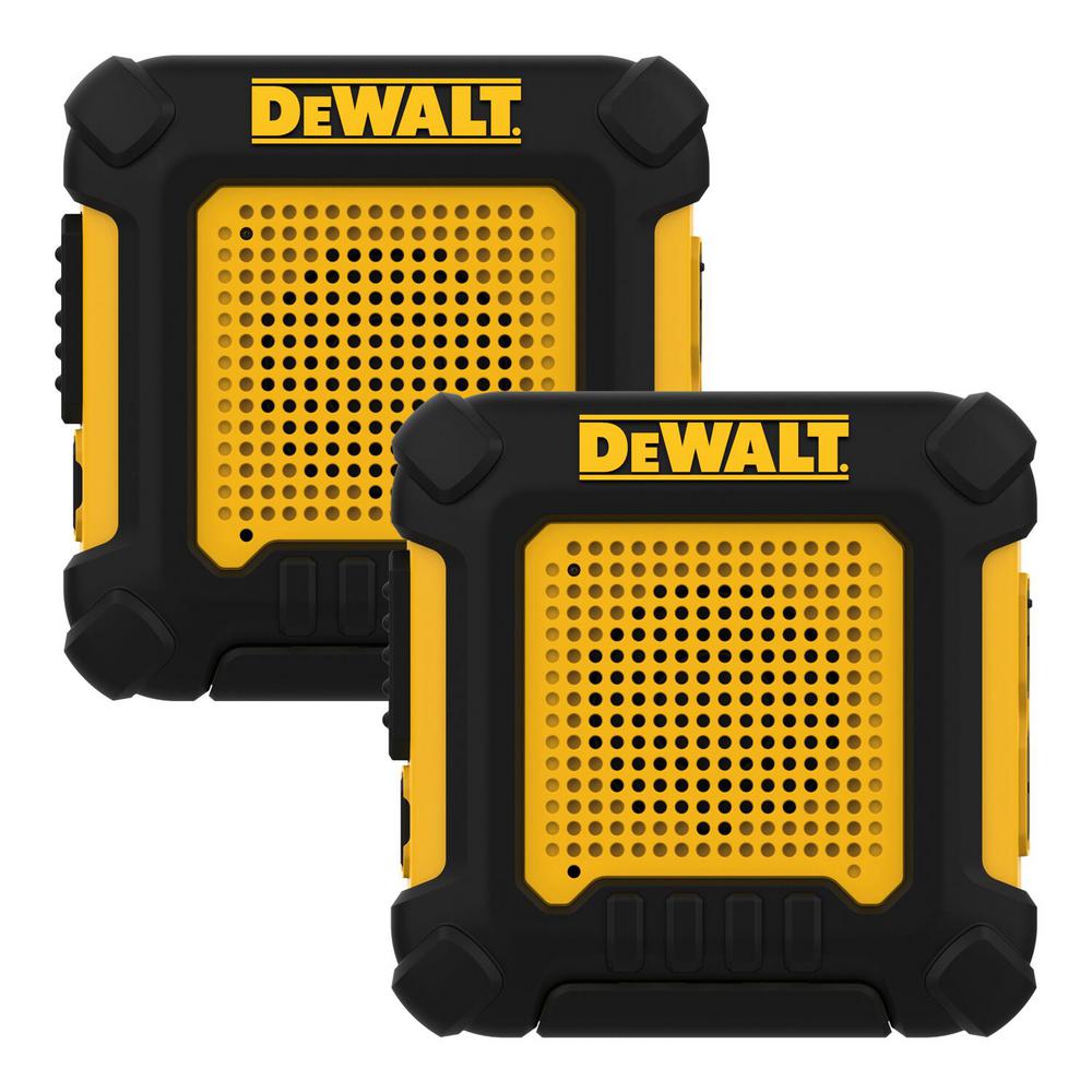DEWALT Handsfree Wearable Walkie Talkies (2Pack)DXFRS220 The Home Depot