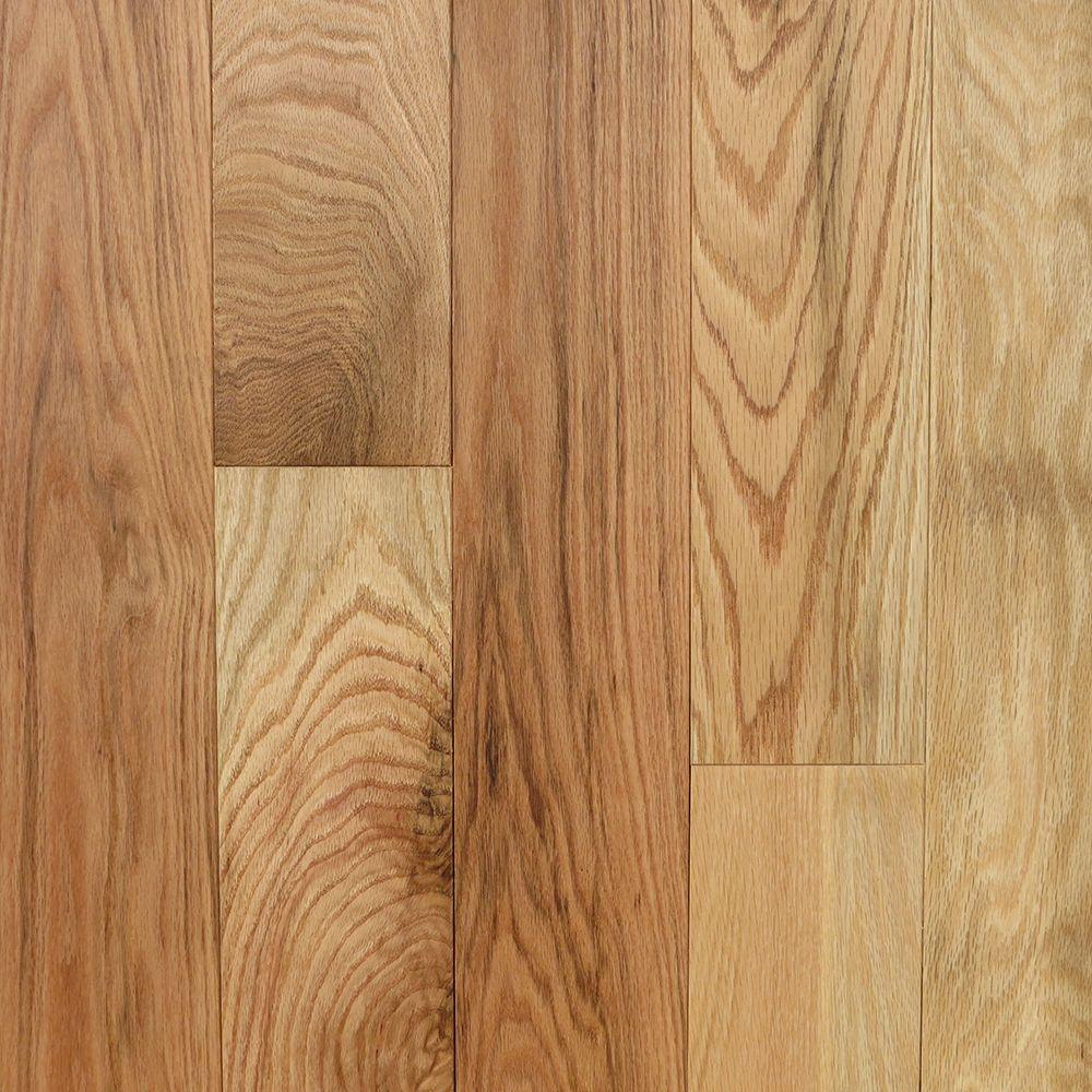 Blue Ridge Hardwood Flooring Red Oak Natural 3 4 In Thick X