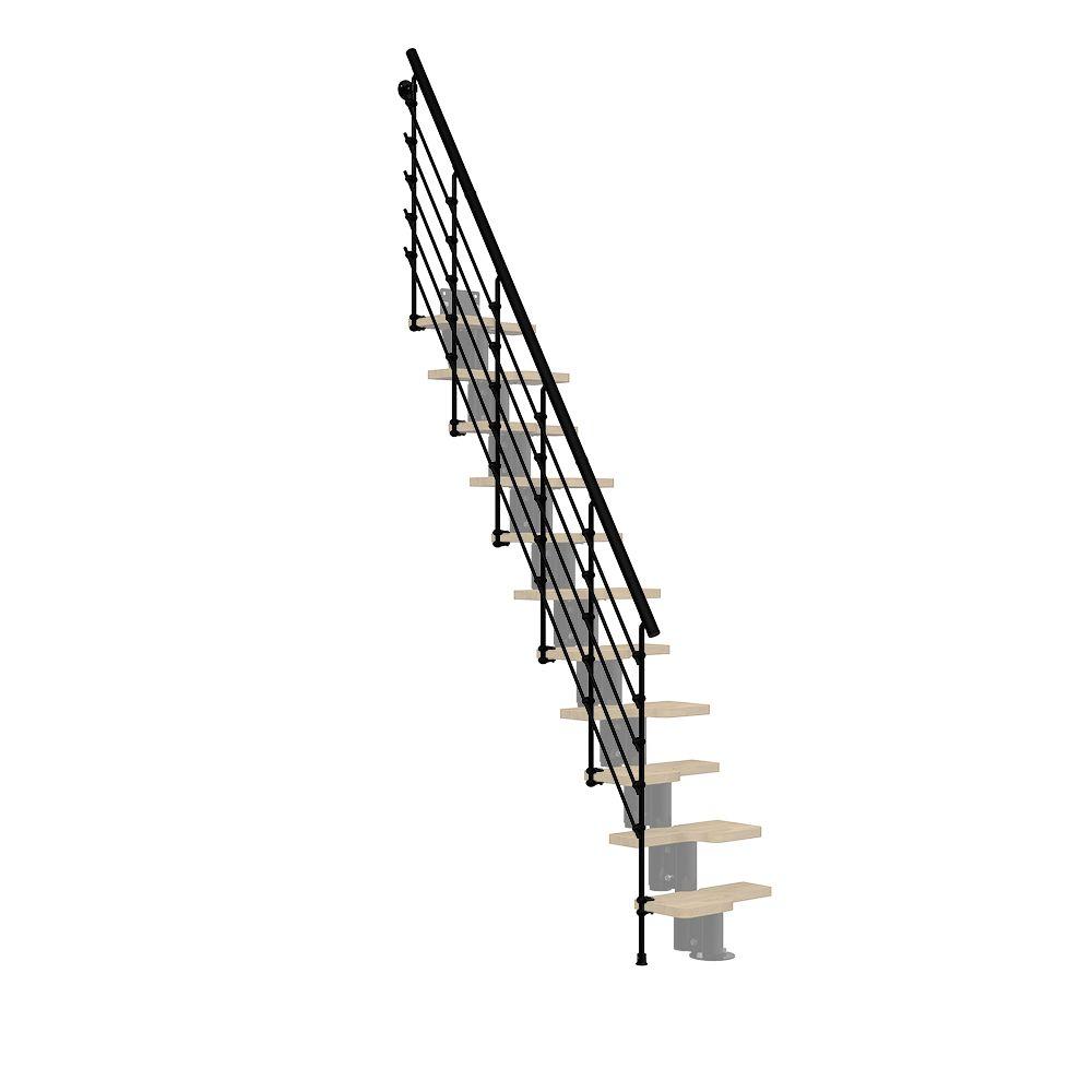 Arke Oak30.Xtra Black 2nd Side Railing KitK22055 The Home Depot