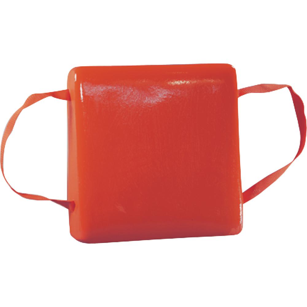 Jim-Buoy 15.5 inch x 15.5 in Type IV Buoyant Boat Cushion in Orange by Jim-Buoy