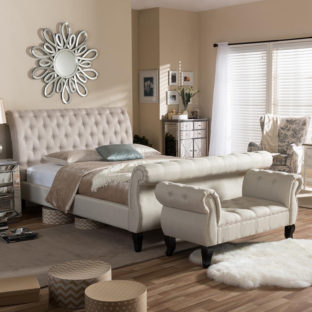 Glam King Bedroom Sets Bedroom Furniture The Home Depot