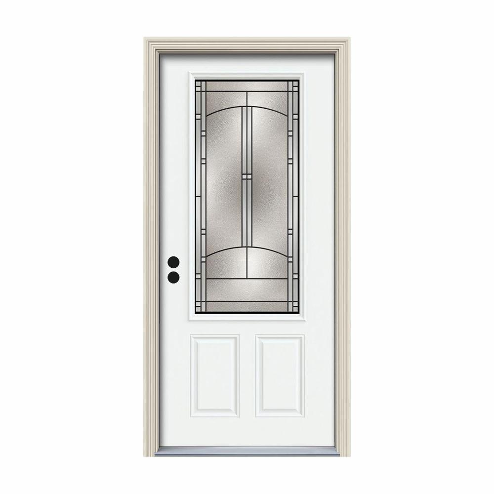 New 34 Prehung Exterior Door 