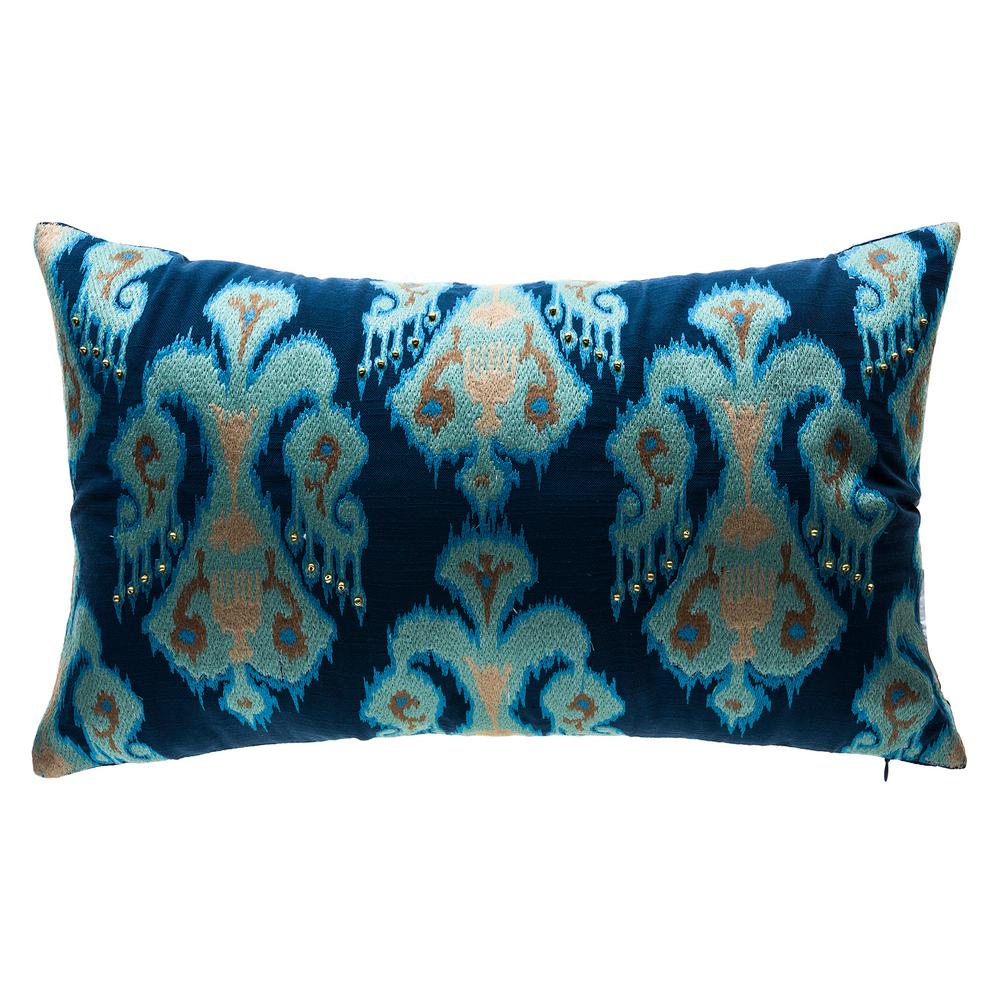 Bombay Outdoors New Carolina Saffron Square Outdoor Throw Pillow