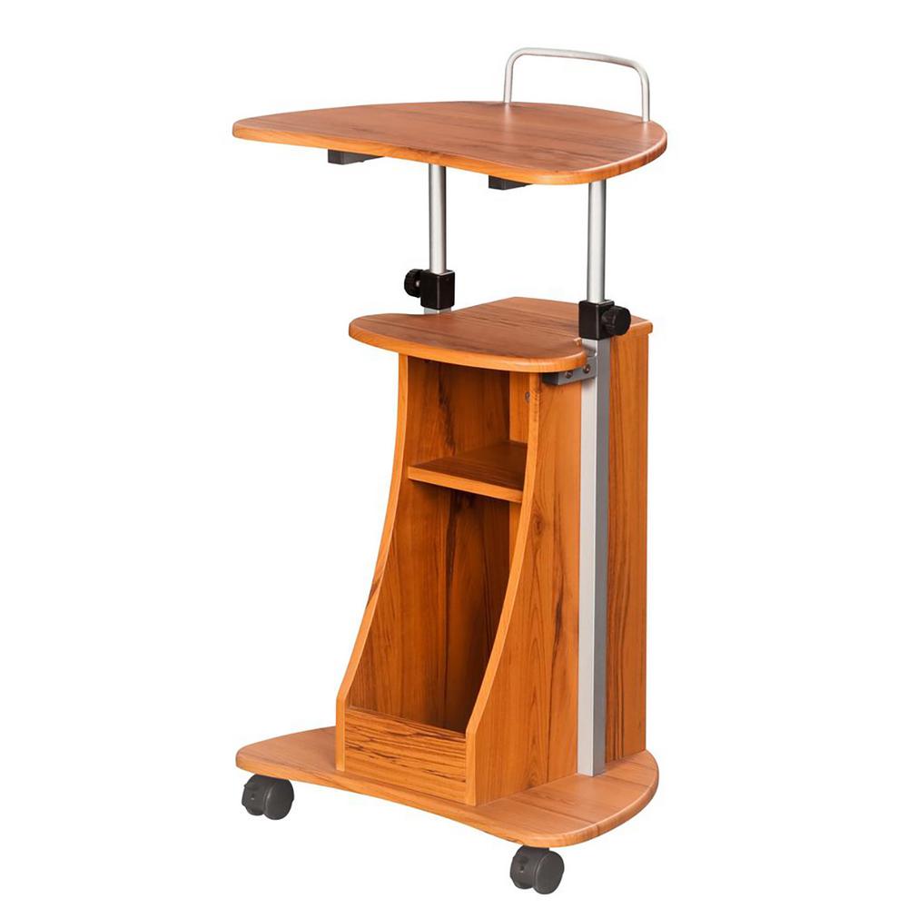 Laptop Storage End Table Best Image About Mountainviewtrust Com Techni Mobili Wood Grain Sit To Stand Rolling Adjule Height Coffee Table
