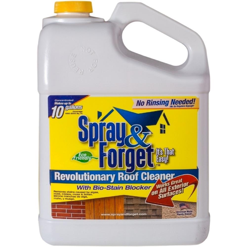 Spray & Forget 1-Gal. Concentrated No Rinse Eco-Friendly Roof and Exterior... by Spray & Forget