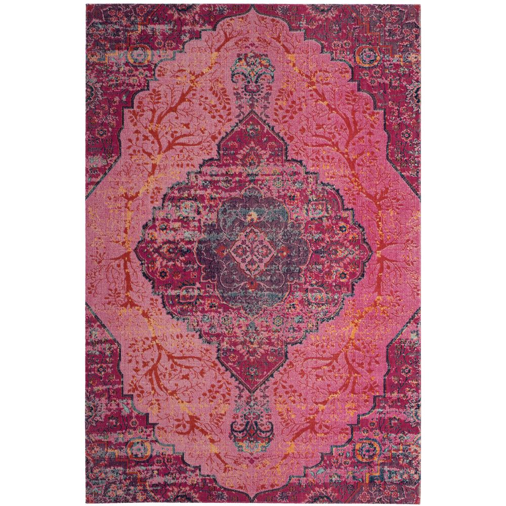 safavieh artisan fuchsia pink area ru