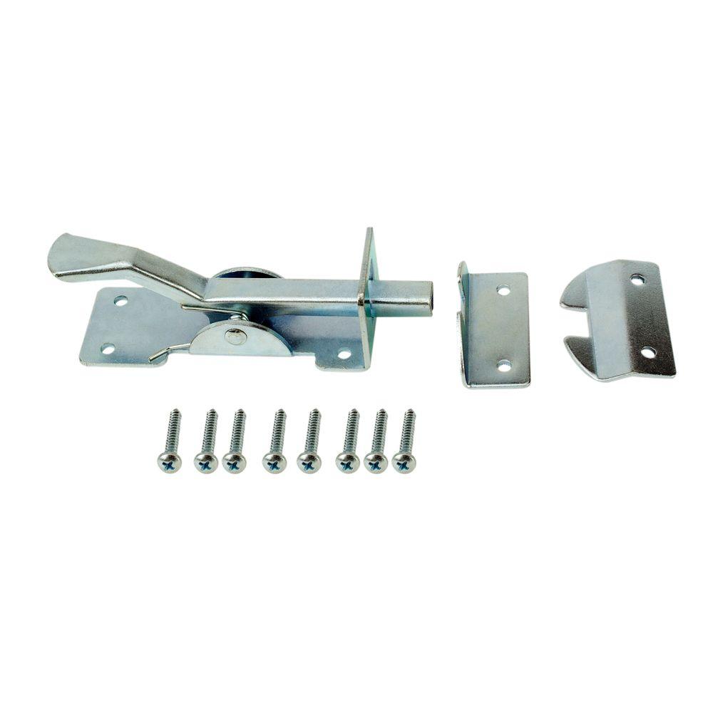 Everbilt Zinc Plated Top Mount Gate Latch14389 The Home Depot