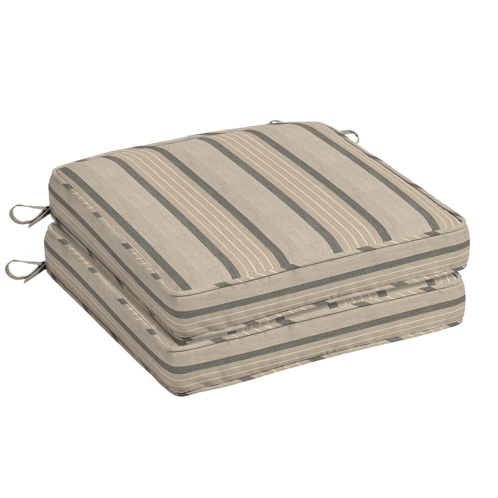 Home Decorators Collection 20 x 20 Sunbrella Cove Pebble Outdoor Chair