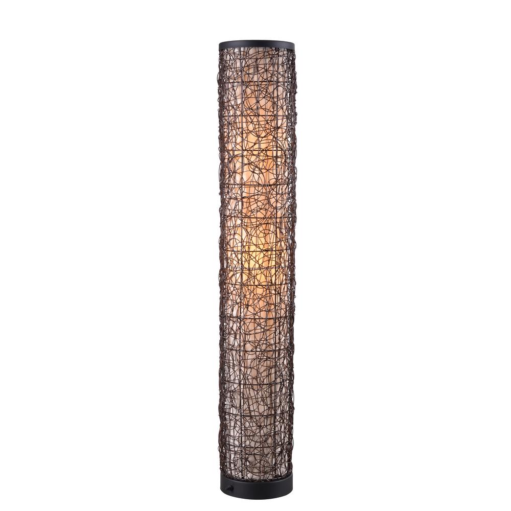 Kenroy Home Tanglewood 52 In Bronze Outdoor Floor Lamp