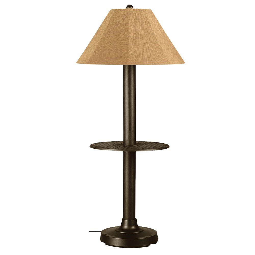 Patio Living Concepts Catalina 63.5 in. Bronze Outdoor Floor Lamp with