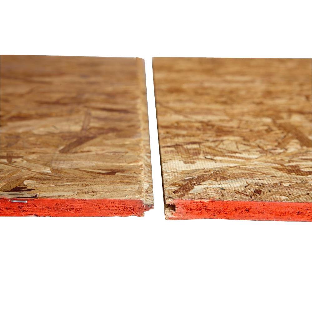 19 32 In X 24 4 Ft Osb Attic Decking Board 14876 The Home Osb Attic Decking Board 14876 The Home Depot