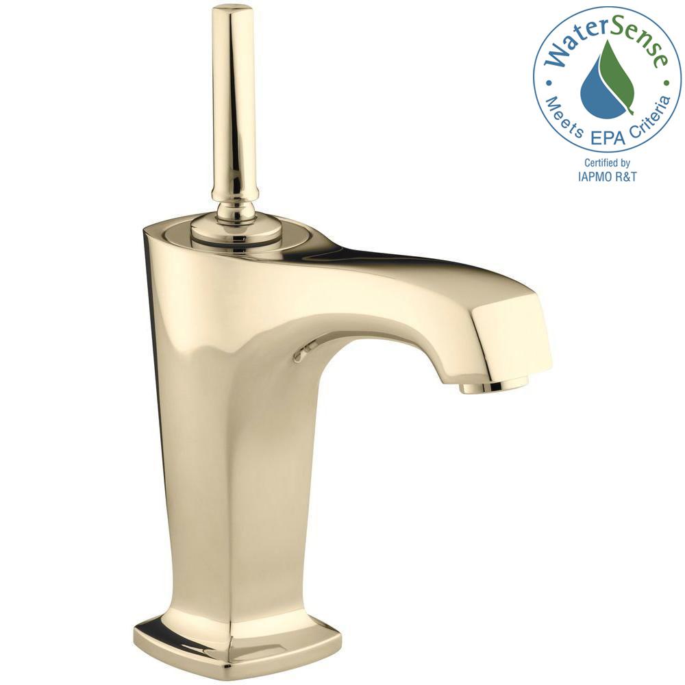 KOHLER Purist Single Hole Single Handle LowArc Bathroom Vessel Sink