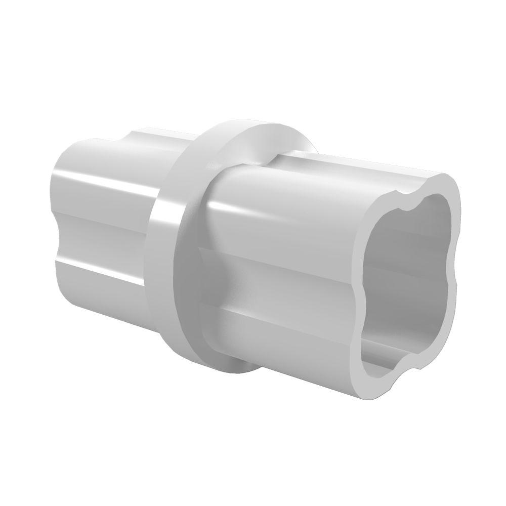 Formufit 3/4 in. Furniture Grade PVC Sch. 40 Internal Coupling in White
