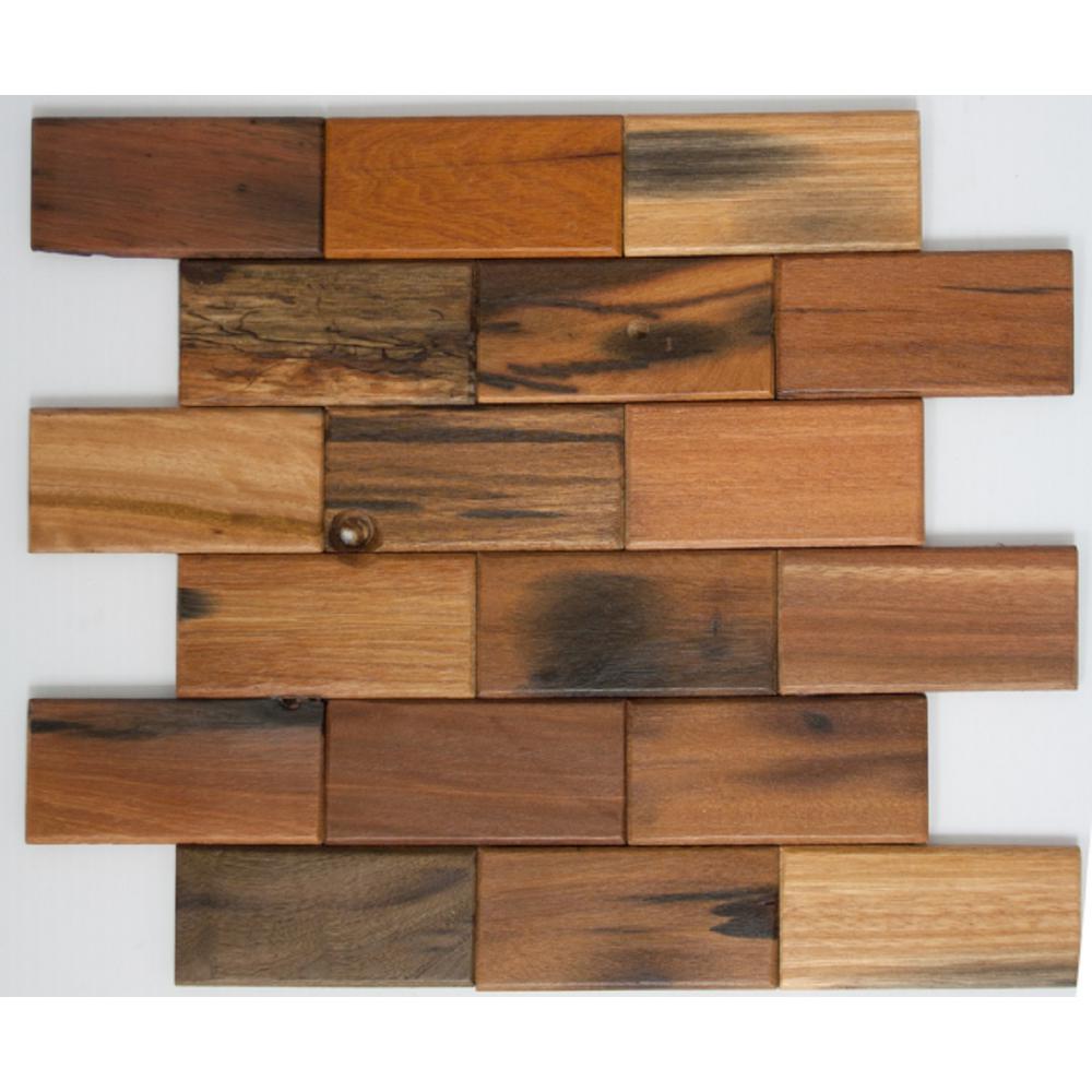 Beech Floor Tile Flooring The Home Depot 12 In X 10 Mm Tile Esque Antique Wood
