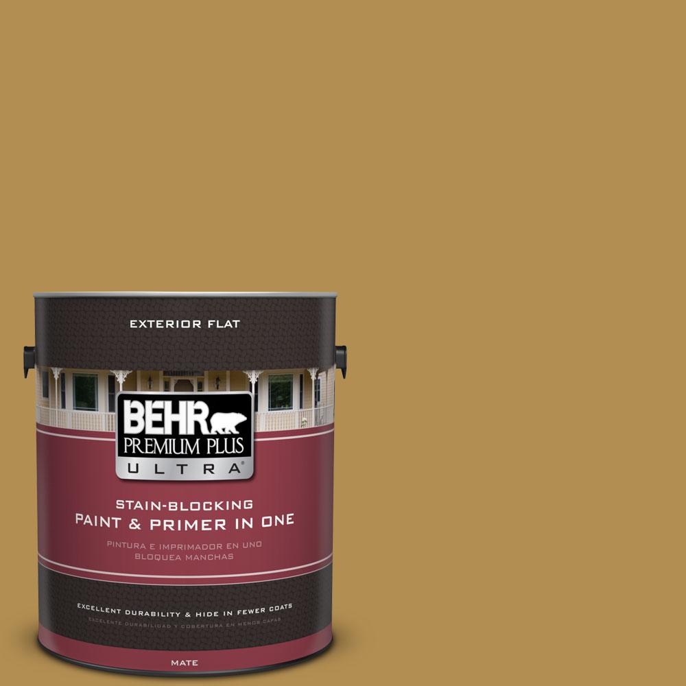 BEHR MARQUEE 5gal. PPU417 Olympic Bronze Flat Exterior Paint445305