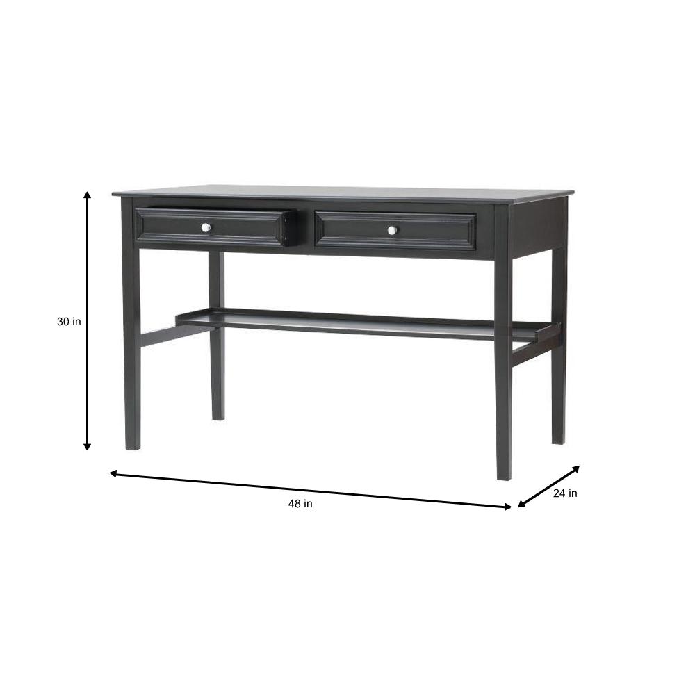 Home Decorators Collection Oxford Black Computer Desk 30 In H X Oxford Black Computer Desk