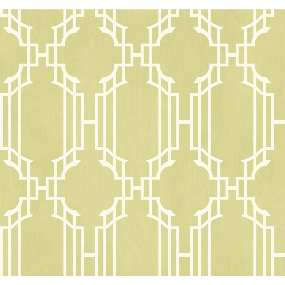 York Wallcoverings Trellis with Stripe WallpaperAD8193 The Home Depot