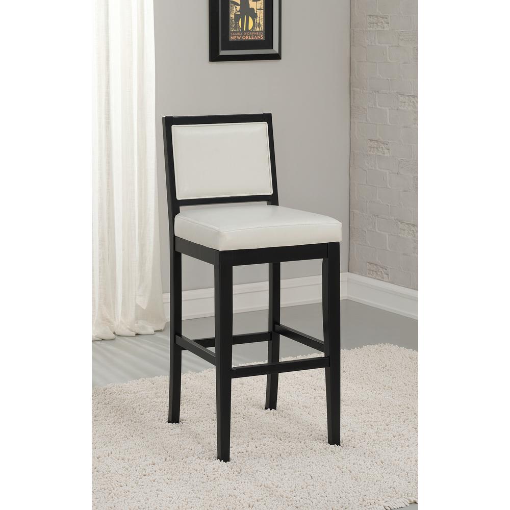 American Heritage Billiards Fairmount 26 In Black Cushioned Bar American Heritage Billiards Fairmount 26 In Black Cushioned Bar Stool