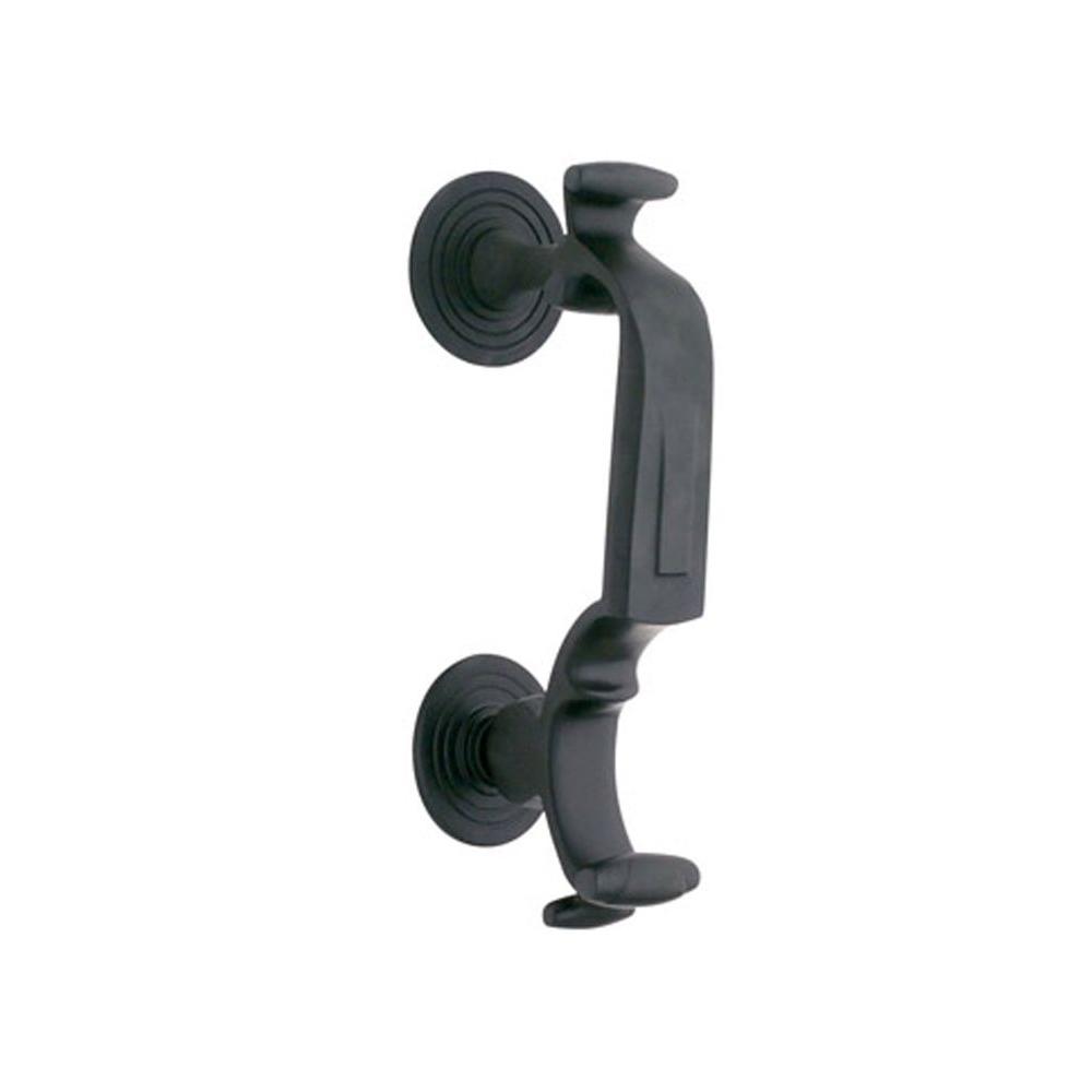 Baldwin Oil-Rubbed Bronze S-Door Knocker-0113.102 - The Home Depot