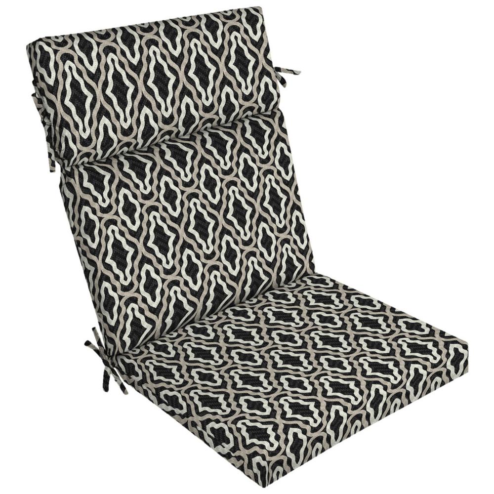 ARDEN SELECTIONS DriWeave Amalfi Trellis Outdoor High Back Dining Chair
