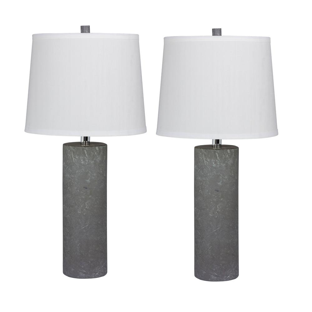 Contemporary Column Ceramic Table Lamps 