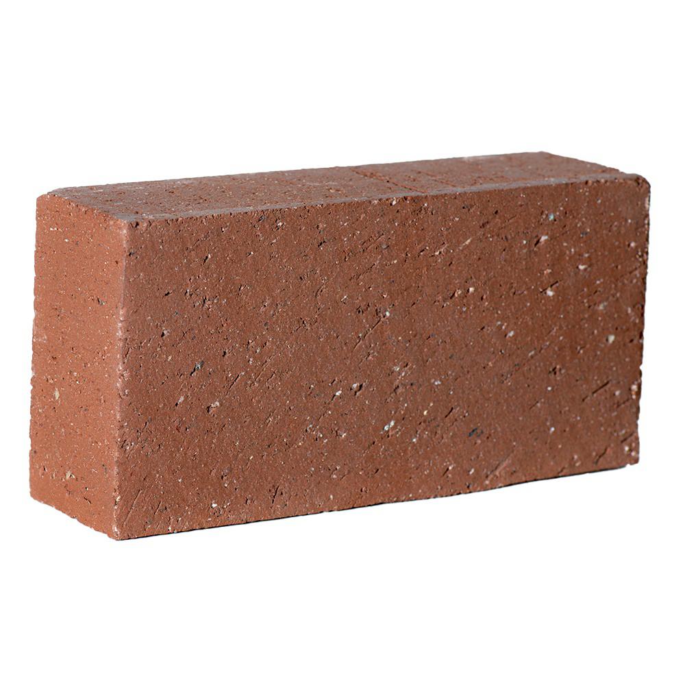 8 In X 2 1 4 In X 4 In Clay Brick Red0126mco The Home Depot