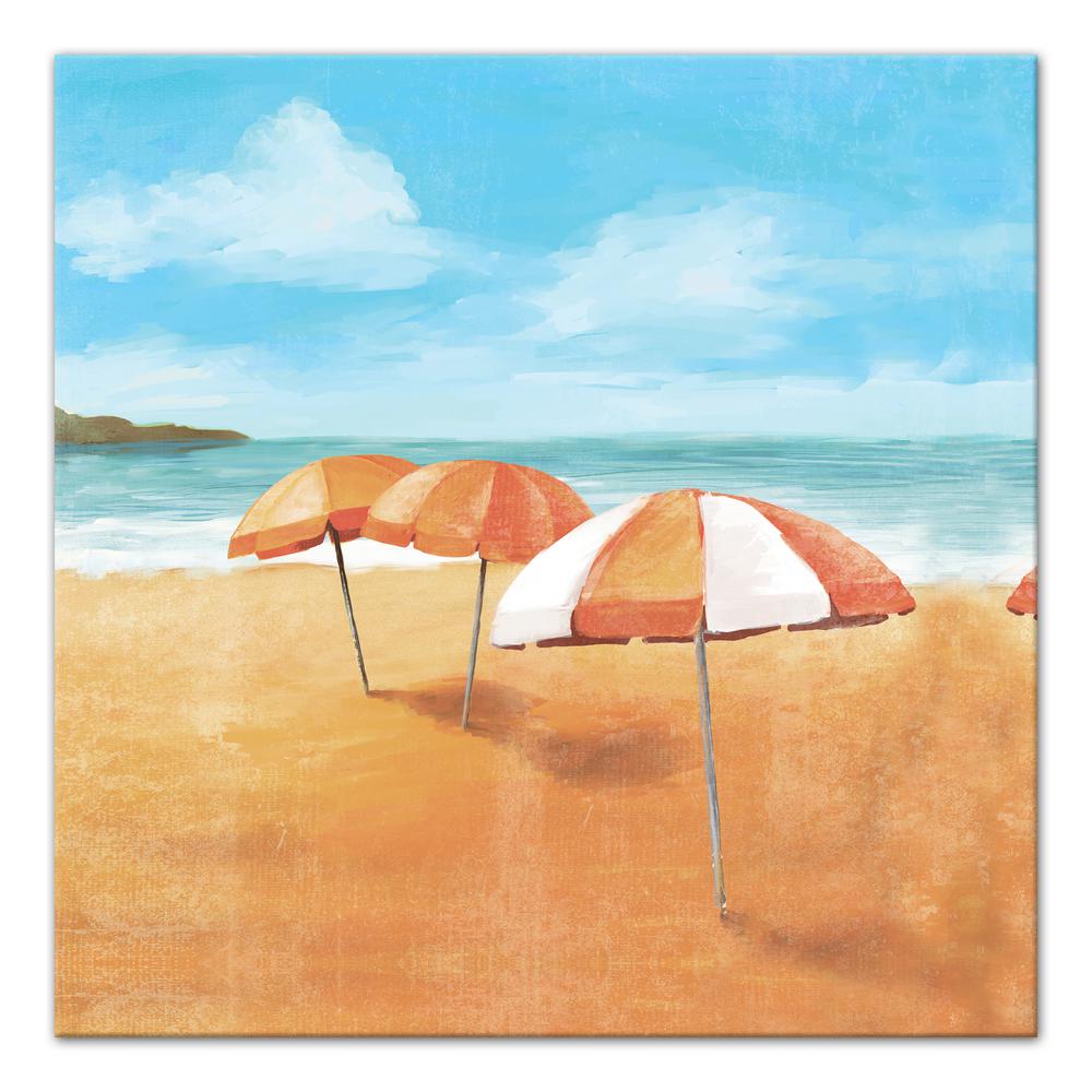 Designs Direct 20 In X Striped Beach Umbrellas Printed Striped Beach Umbrellas