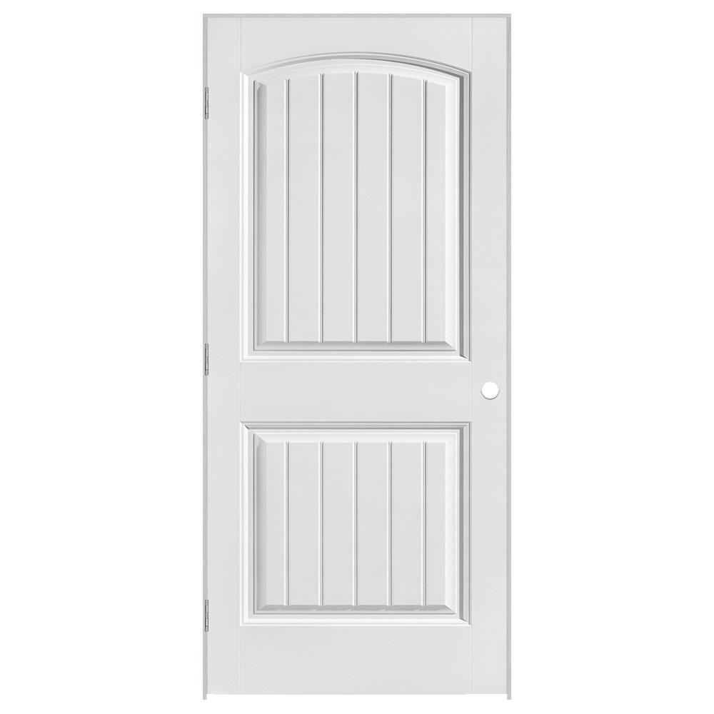Masonite 36 In X 80 In Solidoor Cheyenne 2 Panel Solid Core