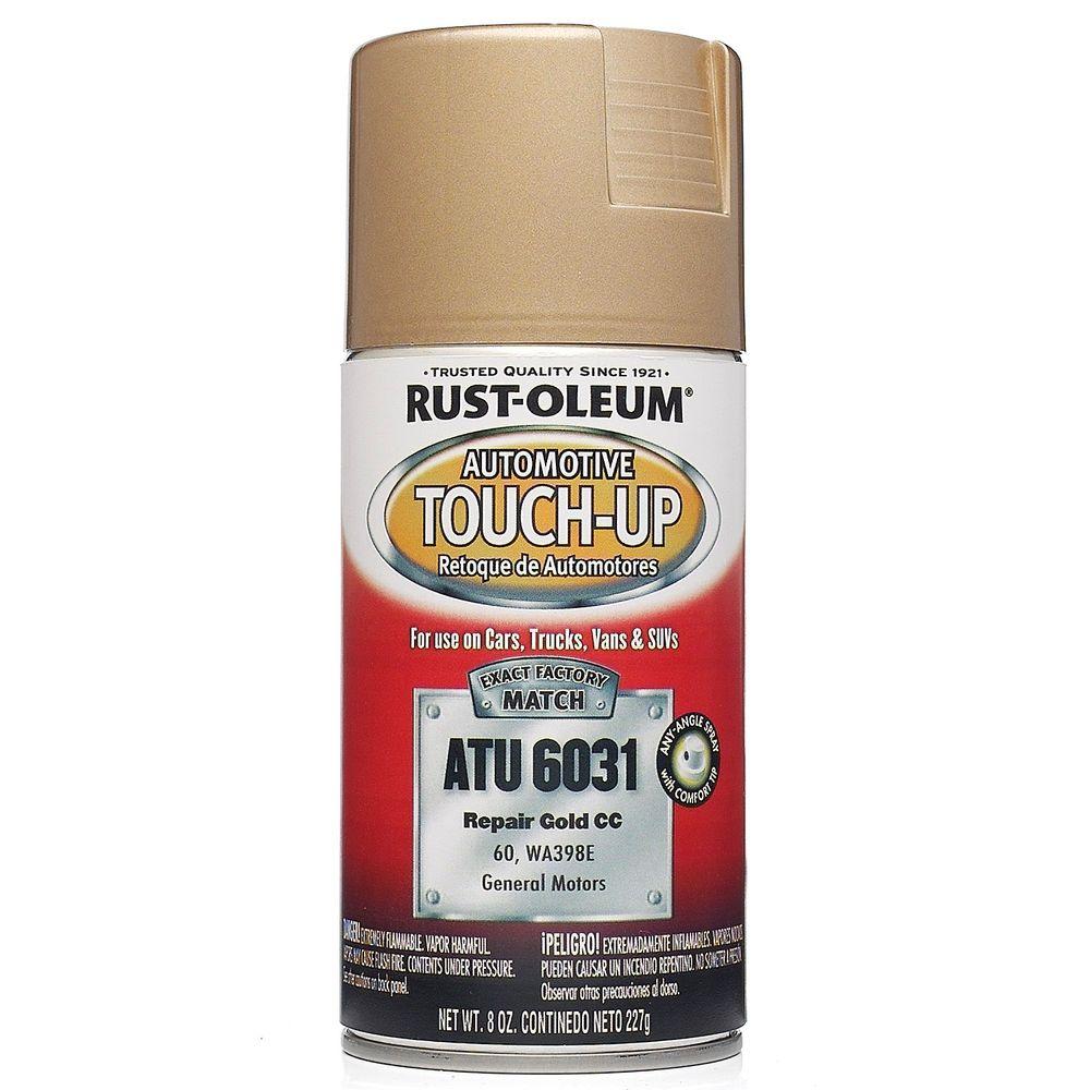 RustOleum Automotive 8 oz. Yellow Auto TouchUp Spray (6Pack)ATU9006