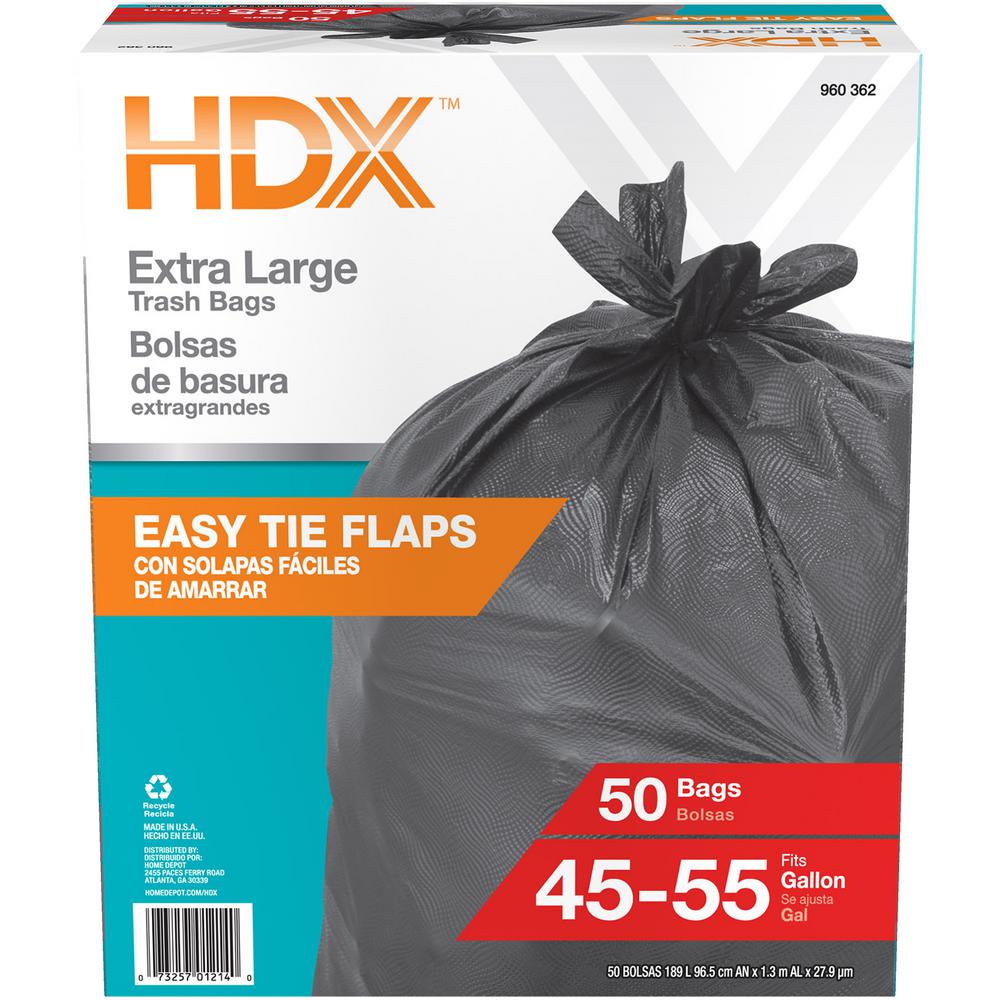 extra large bin bags