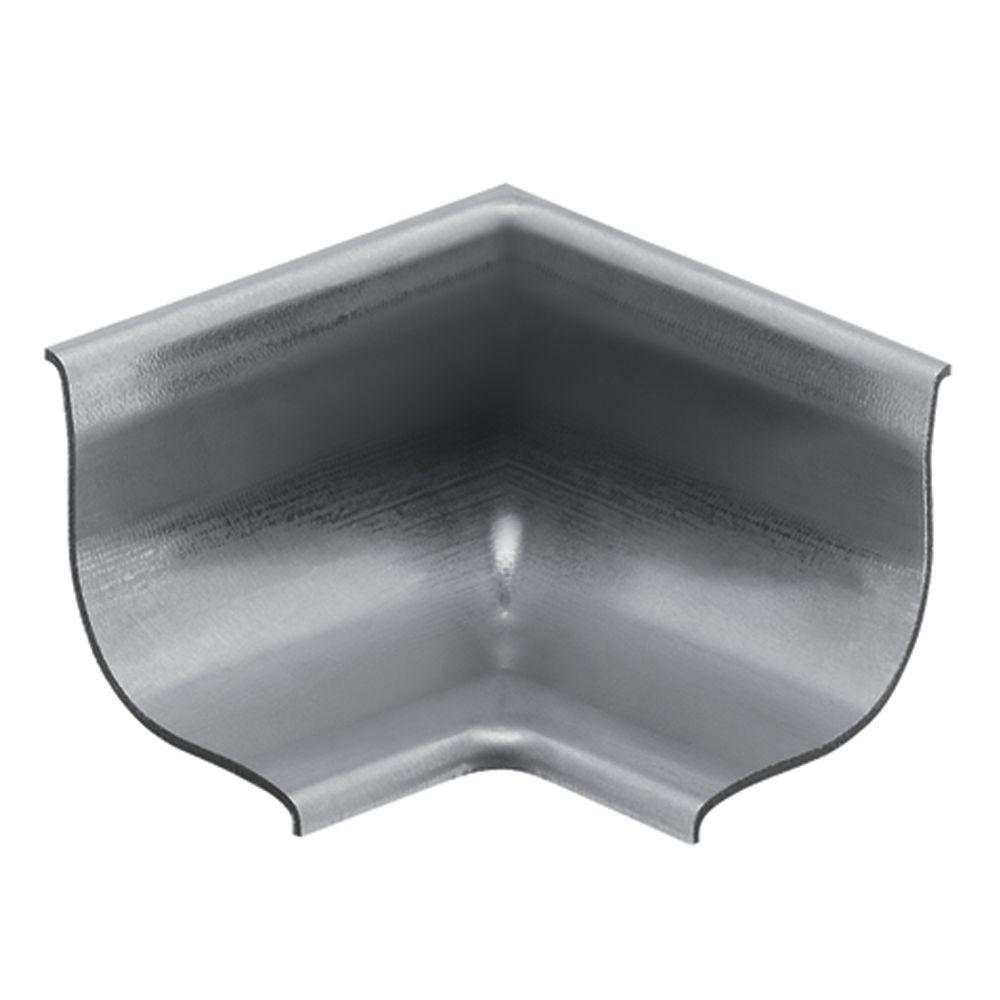 Schluter ECKKHK Brushed Stainless Steel 9/16 in. x 1 in. Metal 90