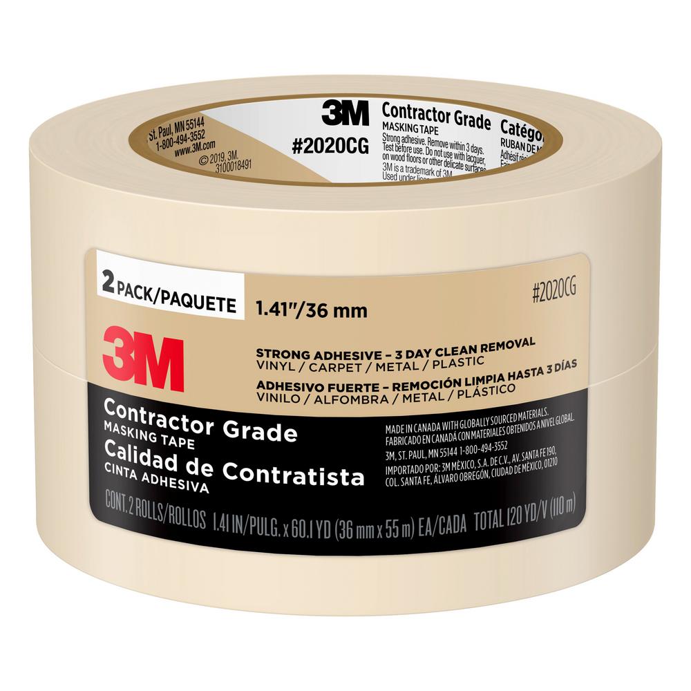 3m 2020-1 1/2 general purpose masking tape 3m 2020-1 1/2 general purpose masking tape