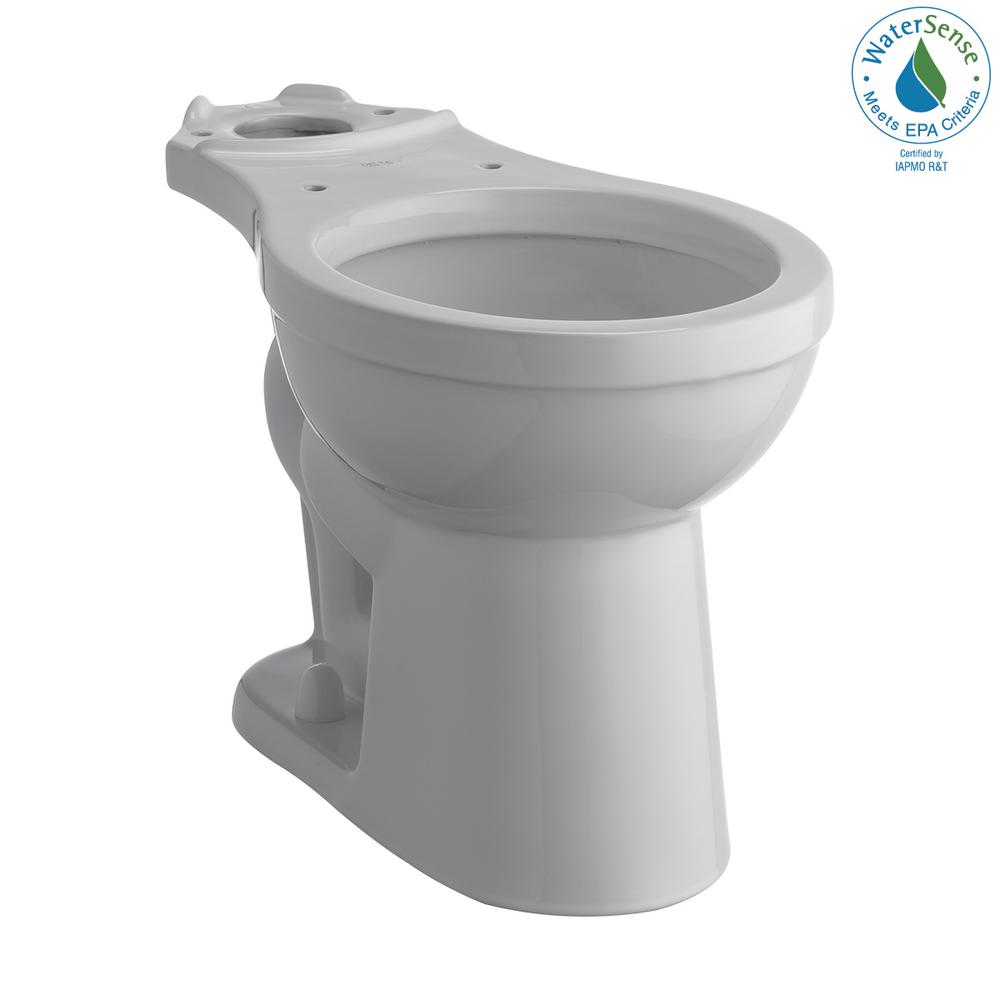 Delta Foundations Round Front Toilet Bowl Only in WhiteC21913WH The