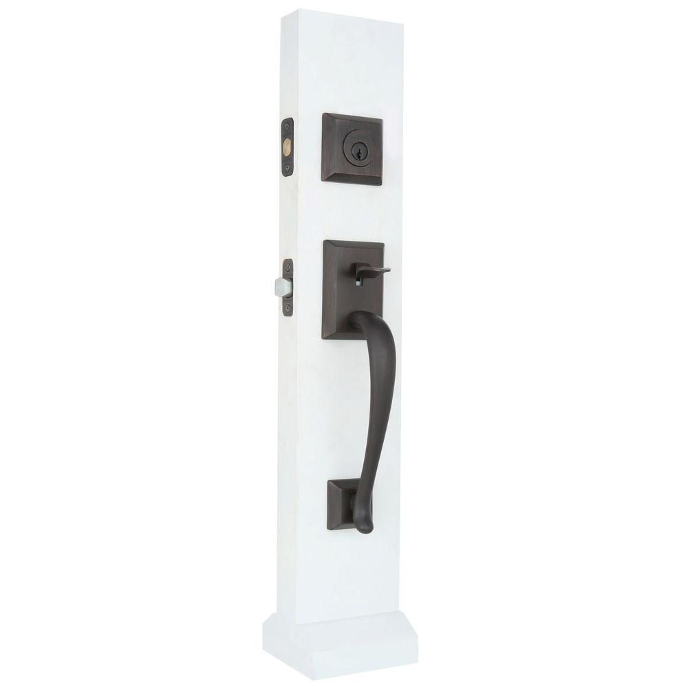 Baldwin Reserve Napa Single Cylinder Venetian Bronze Door