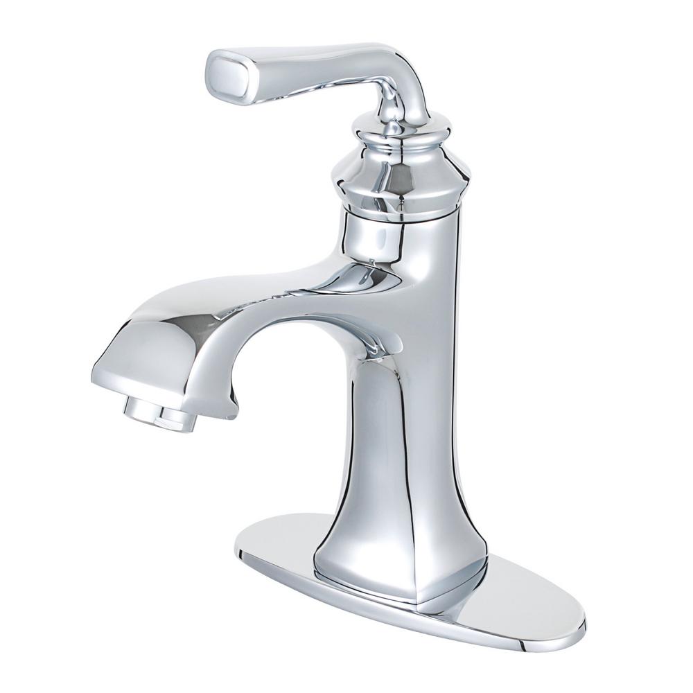 Kohler Cursiva Single Hole Single Handle Bathroom Faucet In Polished Chrome K R30577 4d Cp The 8069