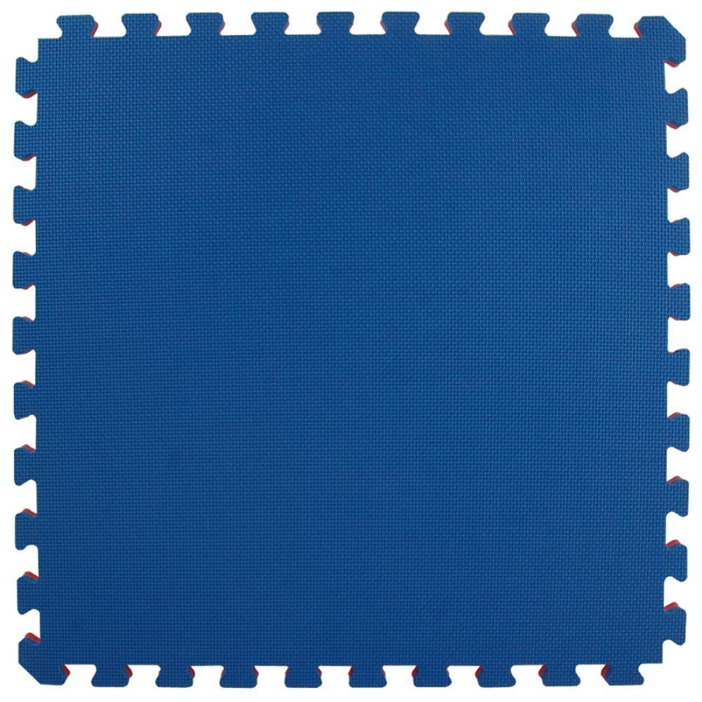 Greatmats Home Mma Bjj Red Blue 24 In X 24 In X 1 5 8 In Foam