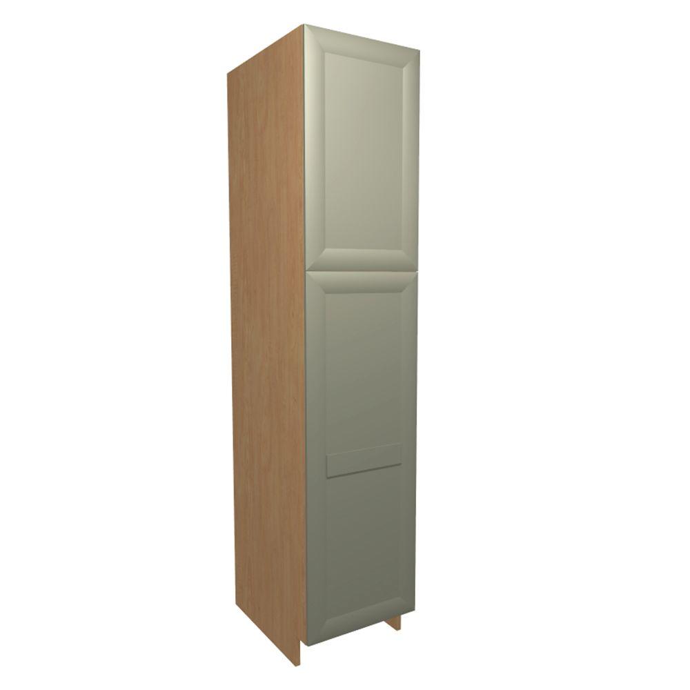 Almond Melamine Kitchen Cabinets The Home Depot Dolomiti