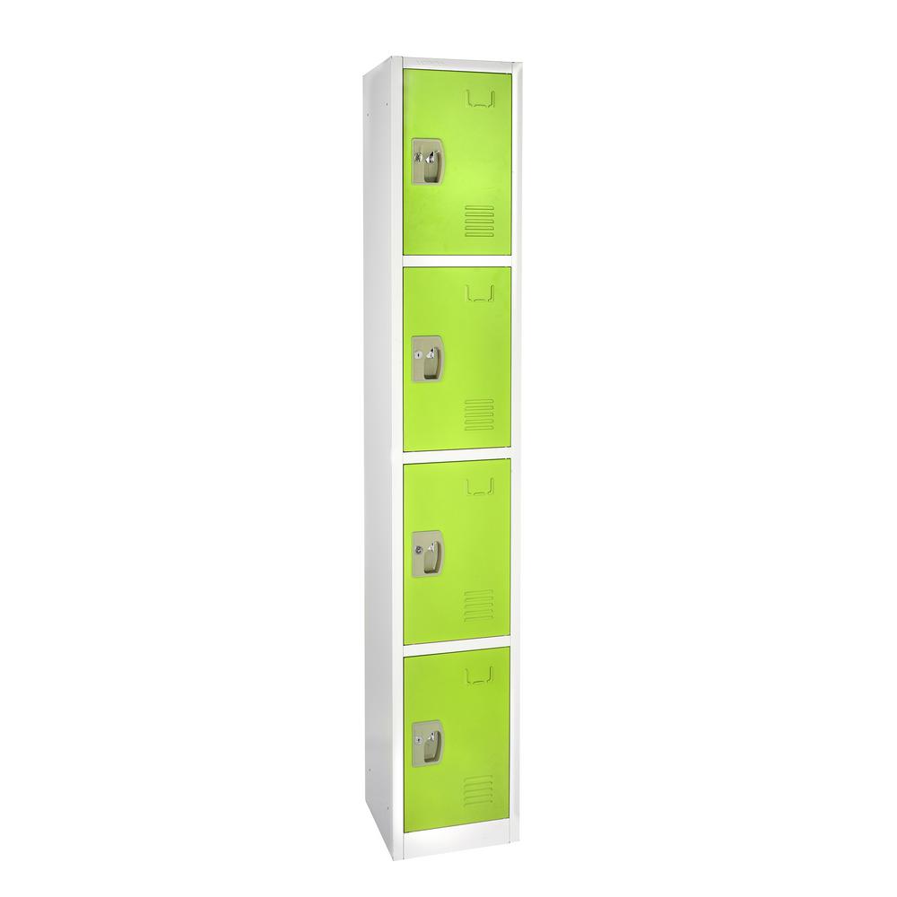 4 Section Locker