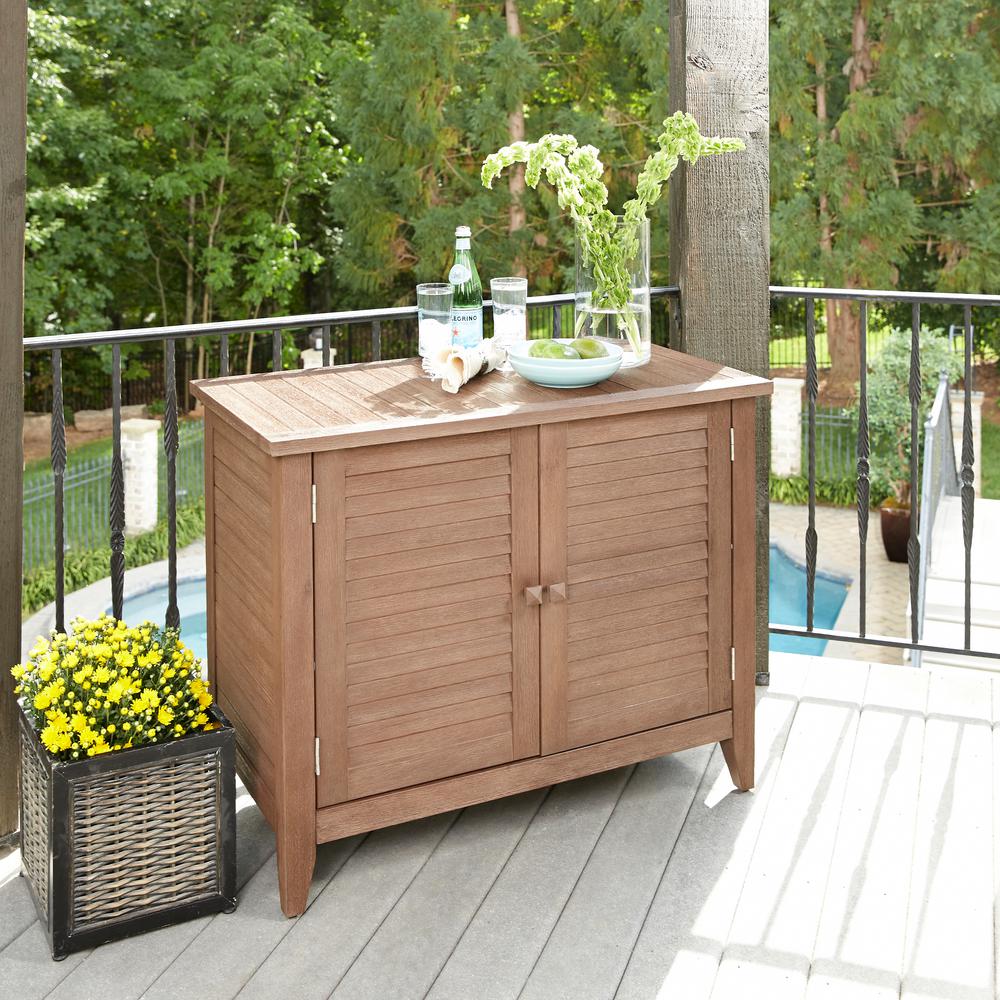 Home Styles Laguna Wood Outdoor Serving Bar-5134-64 - The ... on Outdoor Portable Bar id=21910