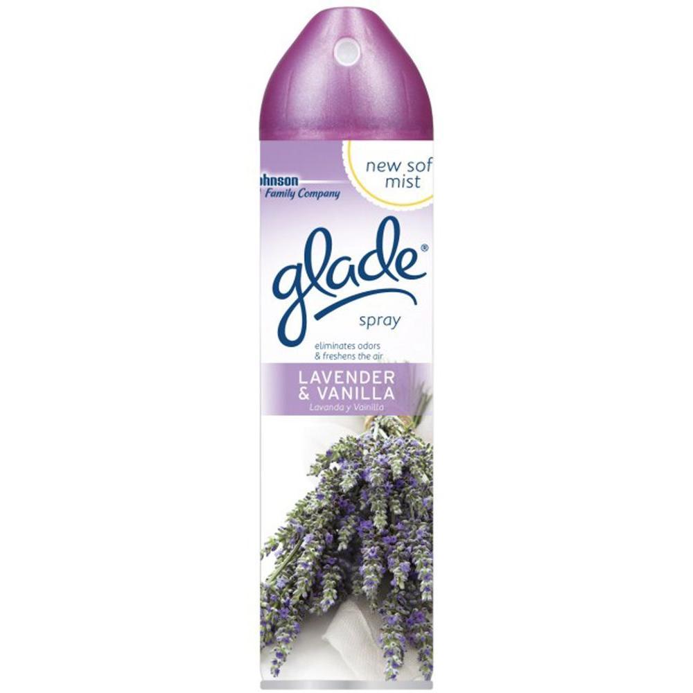 Glade 8 Oz. Lavender And Vanilla Air Freshener Spray (12-Pack)-73334 ...