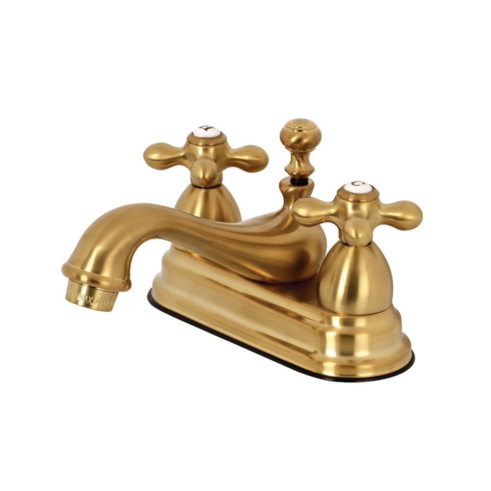 Kingston Brass Restoration 4 in. Centerset 2Handle Bathroom Faucet in
