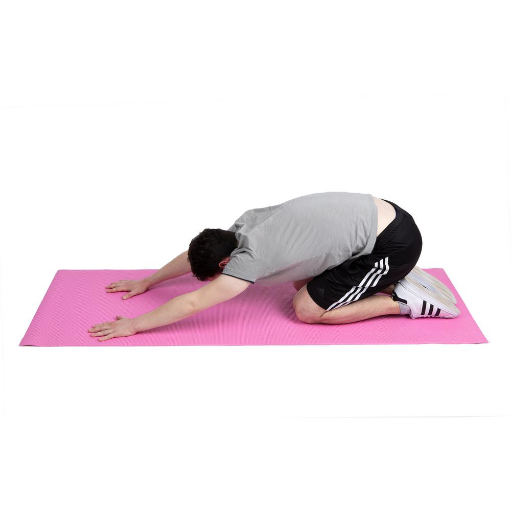 purple exercise mat