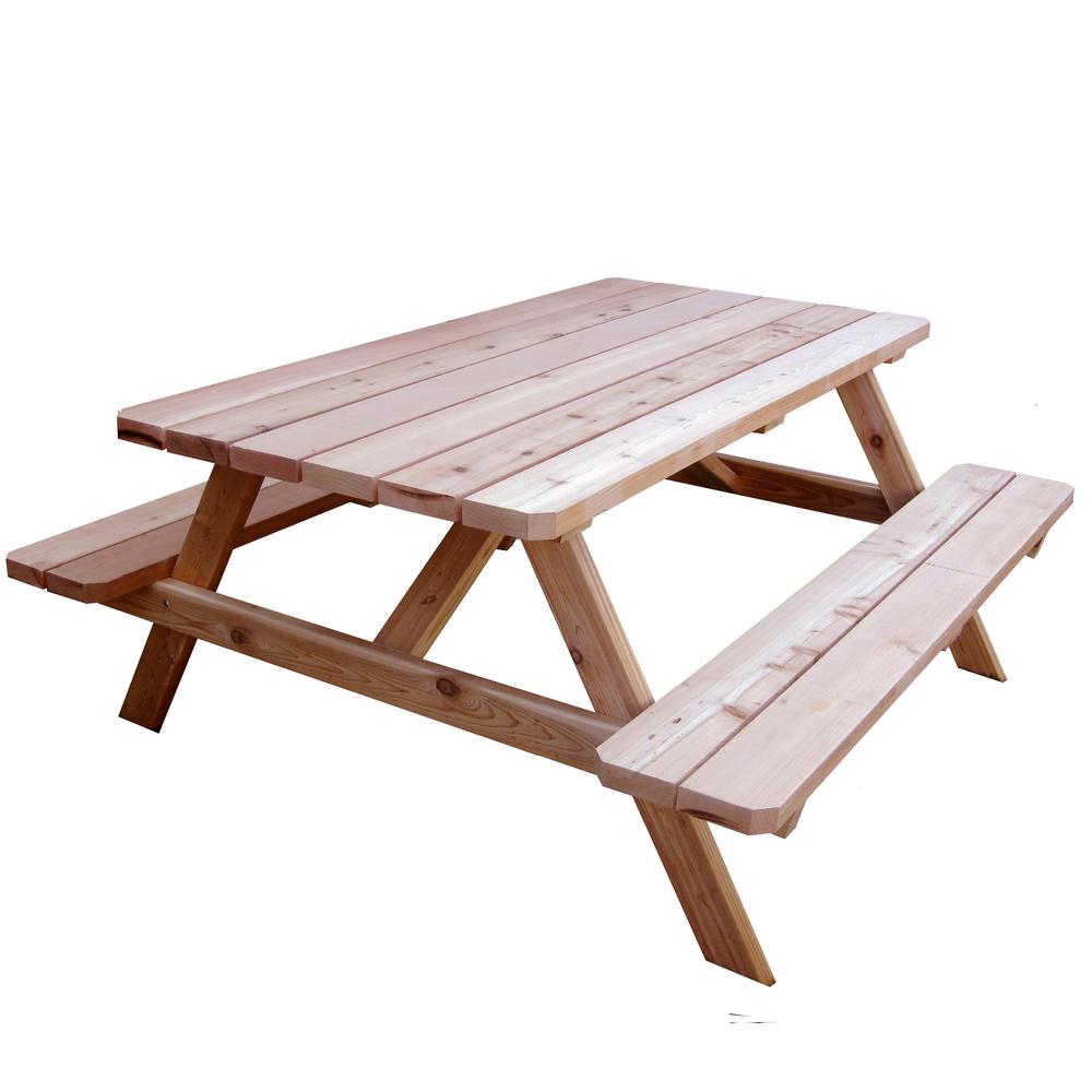 Cedar Unfinished Wood Patio Tables Patio Furniture The