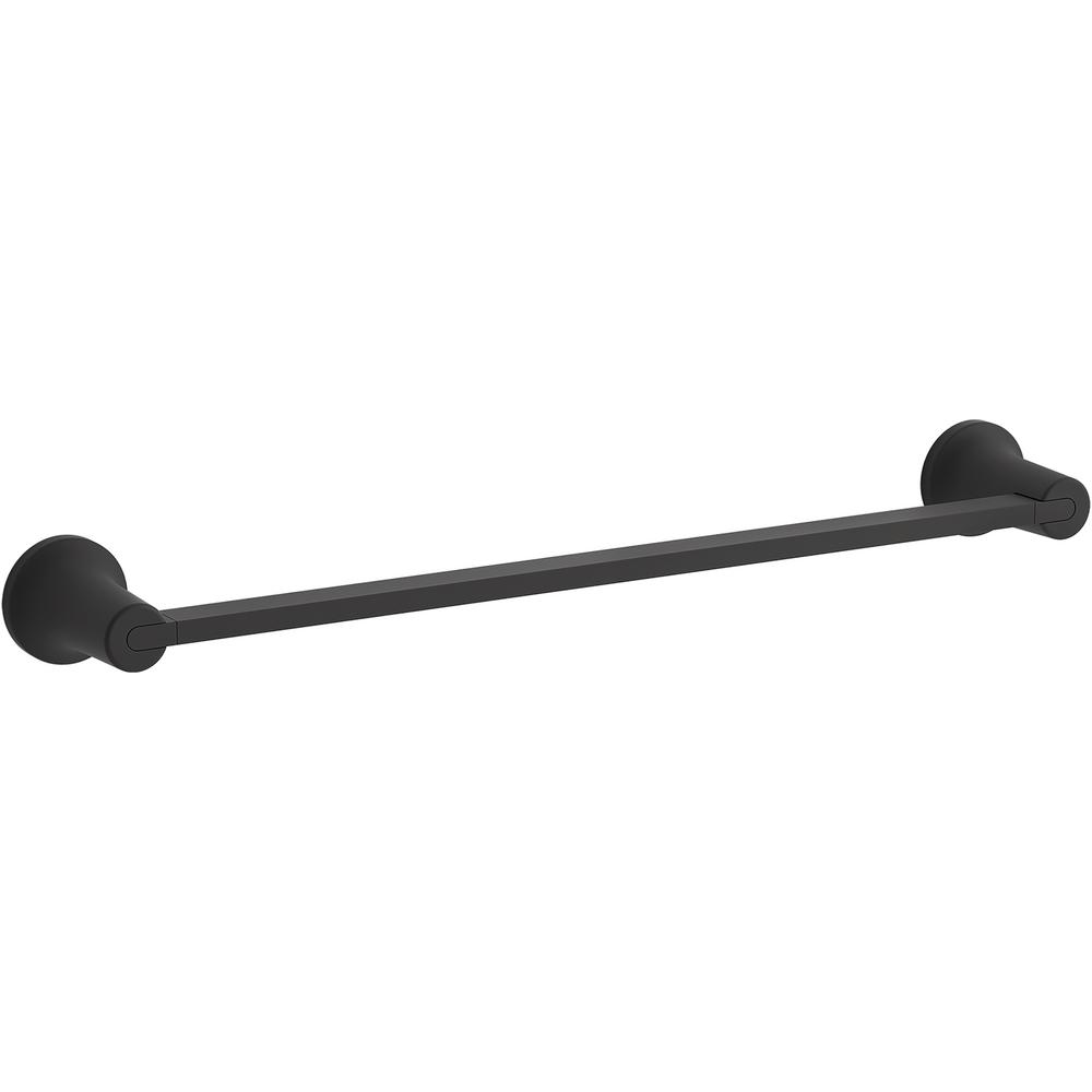 KOHLER Setra 18 in. Towel Bar in Matte Black